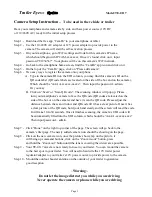 Trailer Eyes EyeCam TE-0117 Setup Instruction preview