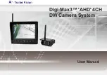 Preview for 1 page of Trailer Vision Digi-Max3 AHD 4CH DW User Manual