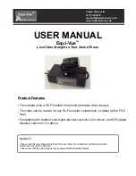 Trailer Vision Equi-Vue User Manual preview