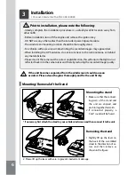 Предварительный просмотр 6 страницы Trailer Vision Recorder-Cam Instruction Manual