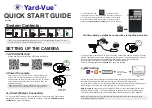 Preview for 1 page of Trailer Vision Yard-Vue Quick Start Manual