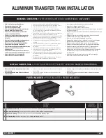 Preview for 1 page of TrailFX 211102S Installation Manual