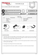 Preview for 1 page of TrailFX 2123131 Quick User Manual