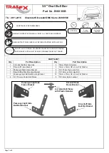 TrailFX B1603S Installation Instructions предпросмотр