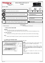 TrailFX TG60X Manual предпросмотр