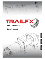 TrailFX W35B Owner'S Manual preview