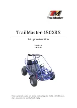 TrailMaster 150XRS Setup Instructions preview