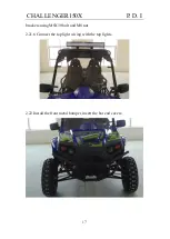 Preview for 17 page of TrailMaster Challenger 150UTV-X Setup Instruction