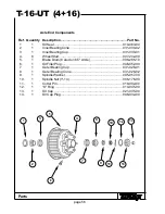 Preview for 56 page of TrailMax T-16-UT (4+16) Manual