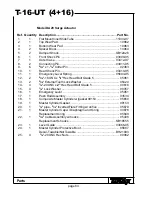 Preview for 64 page of TrailMax T-16-UT (4+16) Manual