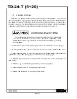 Preview for 8 page of TrailMax TD-24-T(5+20) Manual