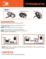 Preview for 2 page of TrailPRO TPRGBW12 Instruction Manual