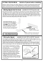 Предварительный просмотр 2 страницы Train-Tech Sensor Signals Instructions Manual