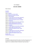 Training Research ADSL-USB User Manual preview