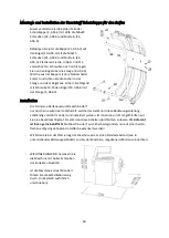 Preview for 41 page of Trainsway ZH825B Installation And Operating Instructions Manual