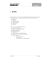 Preview for 4 page of Trajet Everec ME1 Instruction Manual