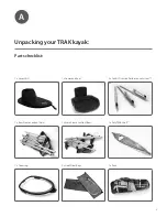 Предварительный просмотр 3 страницы TRAK Kayaks T-1600 Assembly And Disassembly Manual