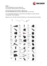 Preview for 2 page of TRAK RACER TR80 Manual