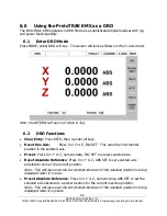 Preview for 41 page of TRAK ProtoTRAK KMX K3 Safety, Programming, Operating And Care Manual