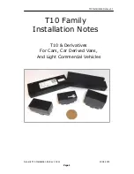 Trakm8 T10-Lite Installation Manual preview