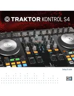 Traktor Kontrol S4 Setup Manual предпросмотр