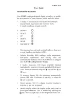 Preview for 6 page of TRAMEX CMEX 1210 User Manual