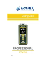 TRAMEX PROFESSIONAL PTM 2.0 User Manual preview