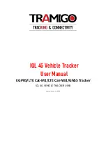 Preview for 1 page of Tramigo IQL 4G VEHICLE TRACKERA User Manual