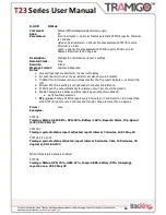 Preview for 59 page of Tramigo T23 Series User Manual