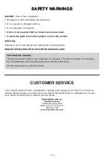 Preview for 12 page of Tramontina 80901/100 Use & Care Instructions Manual