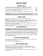 Preview for 5 page of Tramontina 80901/102 Use & Care Instructions Manual