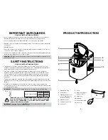 Предварительный просмотр 4 страницы Tramontina 80901/106 Use & Care Instructions Manual