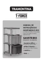 Tramontina T-FORCE GAVETEIRO Assembly And Instruction Manual preview