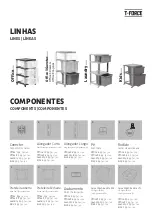 Preview for 3 page of Tramontina T-FORCE GAVETEIRO Assembly And Instruction Manual