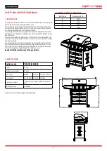 Предварительный просмотр 4 страницы Tramontina TGP-4700/G3543B-SB Safety And Instruction Manual