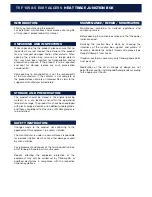 Preview for 2 page of Tranberg 1058-5 User Manual