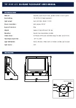 Предварительный просмотр 6 страницы Tranberg BLUELINE TEF 2580 LED User Manual