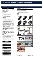 Preview for 7 page of Tranberg BLUELINE TEF 2580 LED User Manual