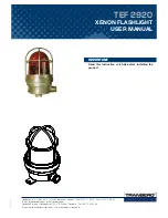 Tranberg TEF 2920 User Manual preview