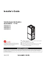 Trane Technologies 4A6H6024E Installer'S Manual preview