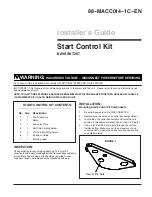 Trane Technologies BAYKSKT267 Installer'S Manual preview