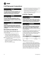 Preview for 38 page of Trane Technologies Climate Changer UCCA Installation, Operation And Maintenance Manual