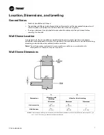 Предварительный просмотр 5 страницы Trane Technologies ProSpace SLV0035 Installation Manual