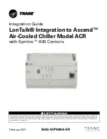 Preview for 1 page of Trane Technologies Symbio 800 Integration Manual