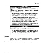 Preview for 3 page of Trane Technologies Symbio 800 Integration Manual