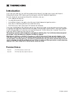 Preview for 2 page of Trane Technologies Thermo King SLXi DRC Installation Manual