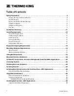 Preview for 4 page of Trane Technologies Thermo King SLXi DRC Installation Manual