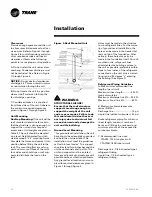 Предварительный просмотр 10 страницы Trane 090A***A - 60 HZ Installation Owner Diagnostics