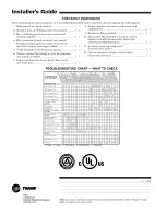 Preview for 8 page of Trane 18-BC55D1-2 Installer'S Manual