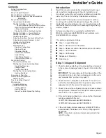 Preview for 3 page of Trane 18-EB24D1-19 Installer'S Manual